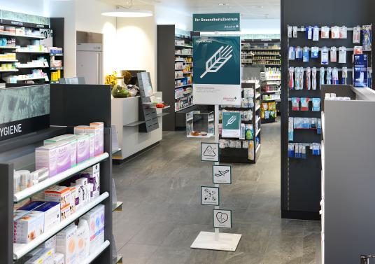 Bodensteller POS Amavita