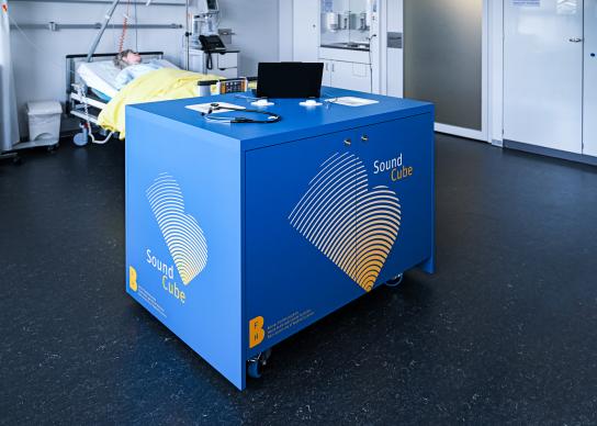 Sound Cube: individuelles Schulungsgerät Simulation akustischer Krankheitsbilder, BFH Berner Fachhochschule