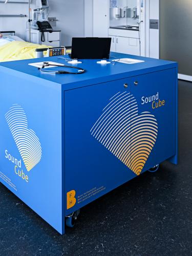 Sound Cube: individuelles Schulungsgerät Simulation akustischer Krankheitsbilder, BFH Berner Fachhochschule
